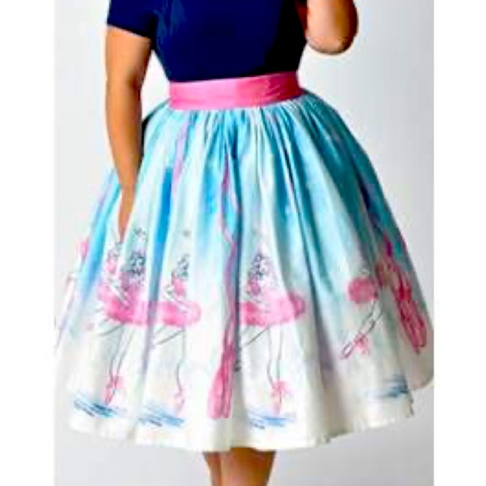 Micheline Pitt unique vintage ballerina skirt
